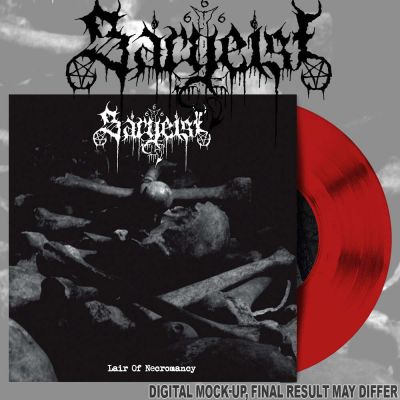 SARGEIST (Fin) - Lair of Necromancy, 7"EP (Red)